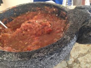Red Salsa molcajeteada
