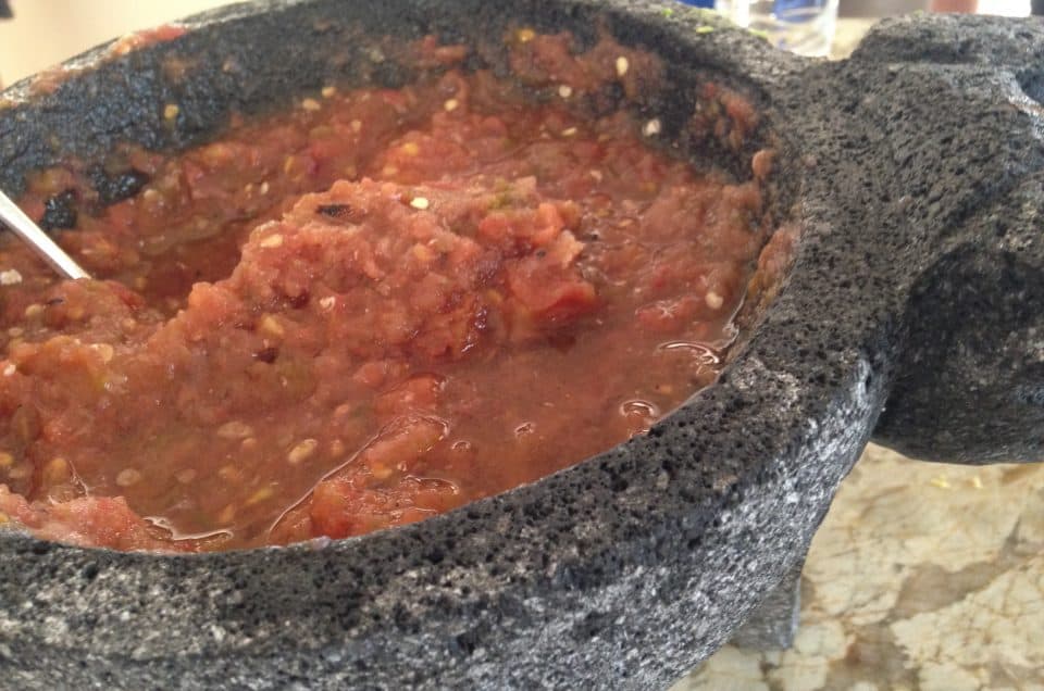 Red Salsa molcajeteada