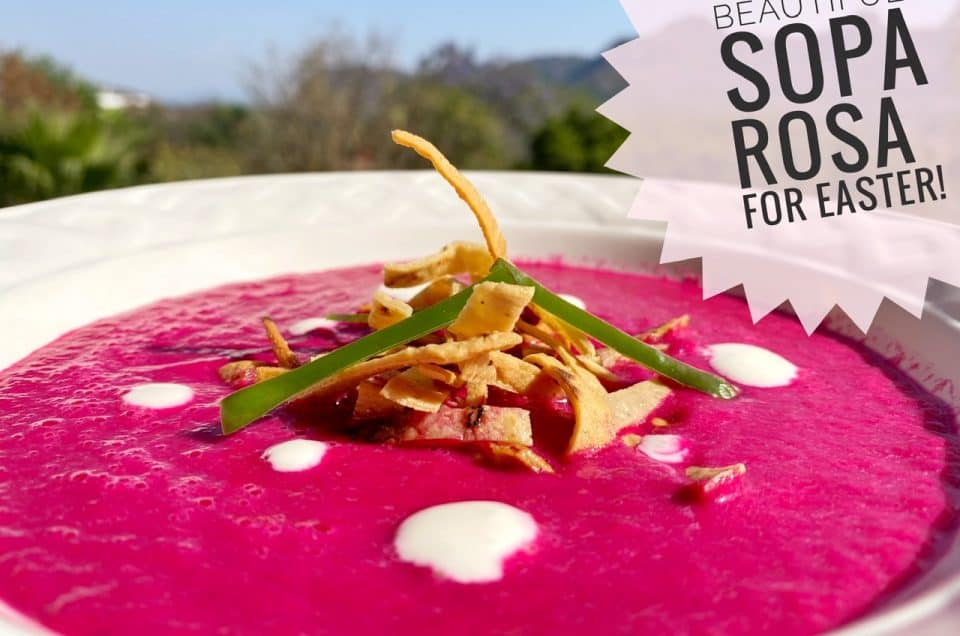 Make Sopa Rosa Mexicano