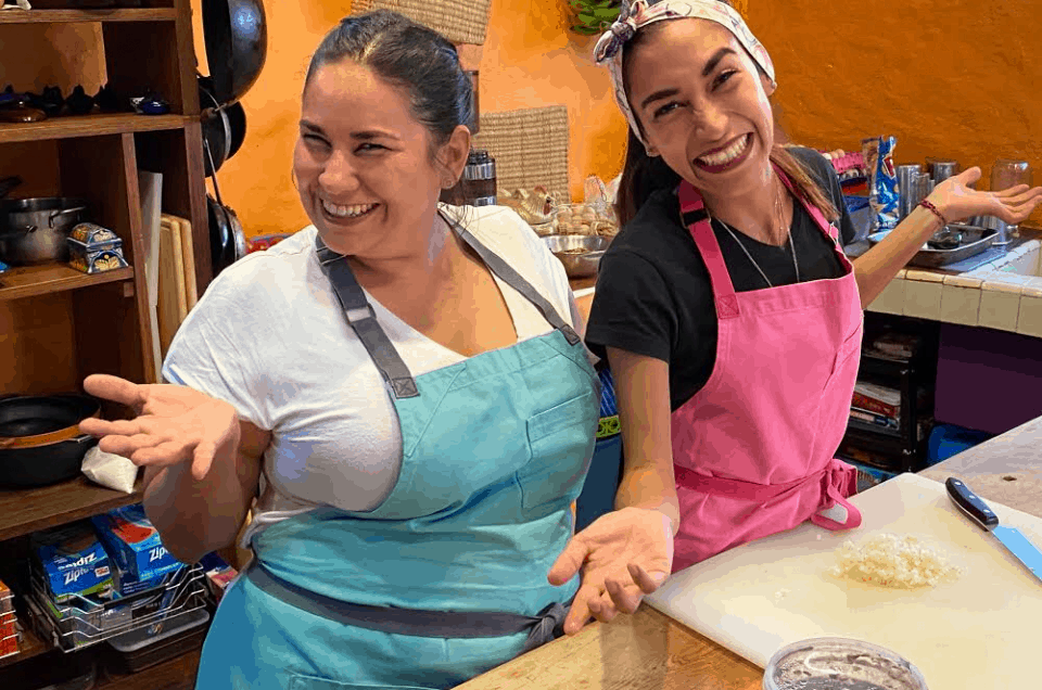Chef Ana Garcia and Chef Alejandra Quiroz